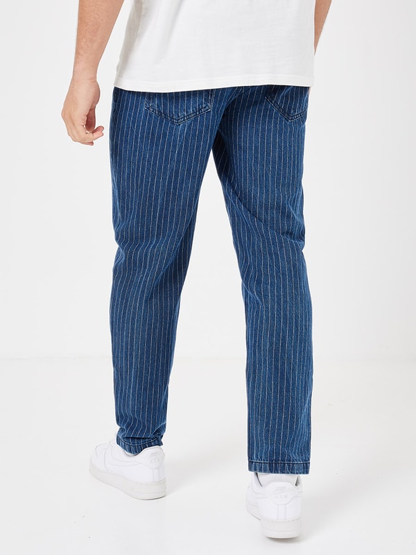 Pinstripe mens jeans hotsell