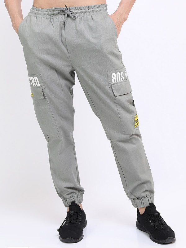 Printed Pocket Detail Jogger