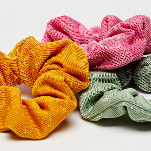 Yellow scrunchie outlet