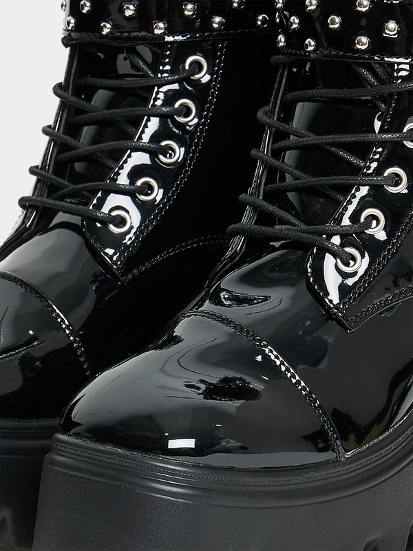 Chunky buckle ankle boots on sale
