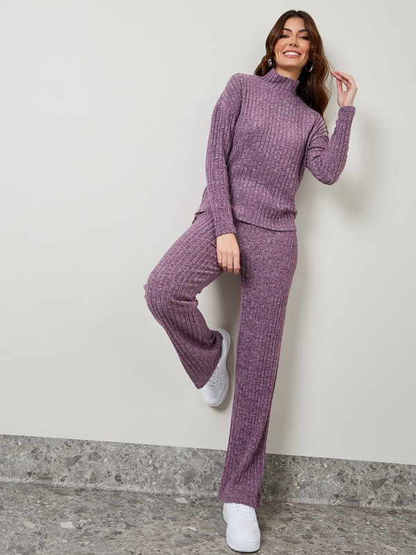 High low hem pants sales