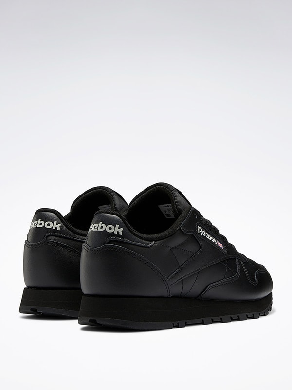 Buy Classic Leather Shoes Black For Women Styli UAE