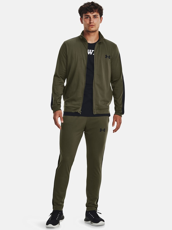 Buy Knit Track Suit Green For Men Styli Kuwait