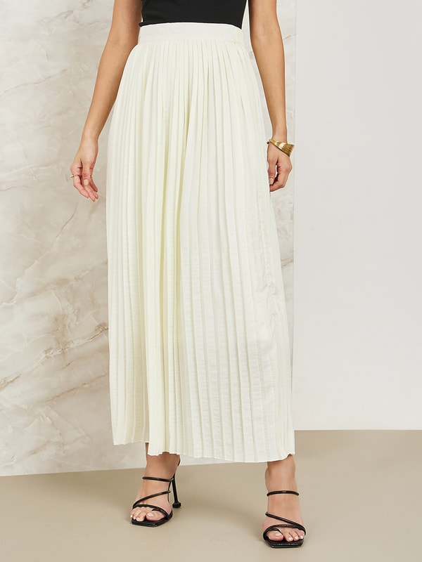 Imi pleated maxi skirt discount