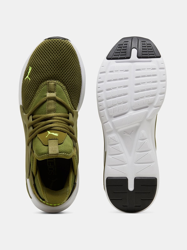 Puma soft foam green top