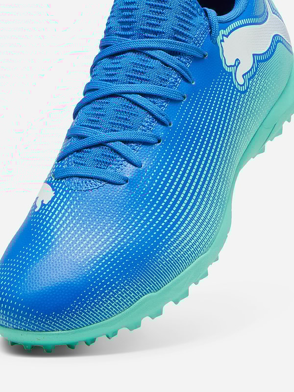 Buy FUTURE 7 PLAY Turf Training Football Shoes Blue For Men Styli Saudi