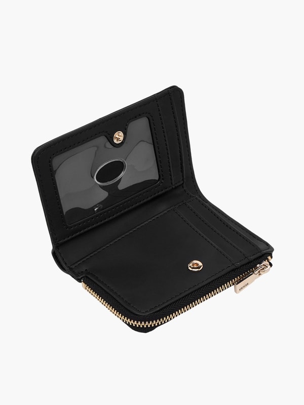 Laurel II SLG Textured Card Holder with Zip Closure For Default
