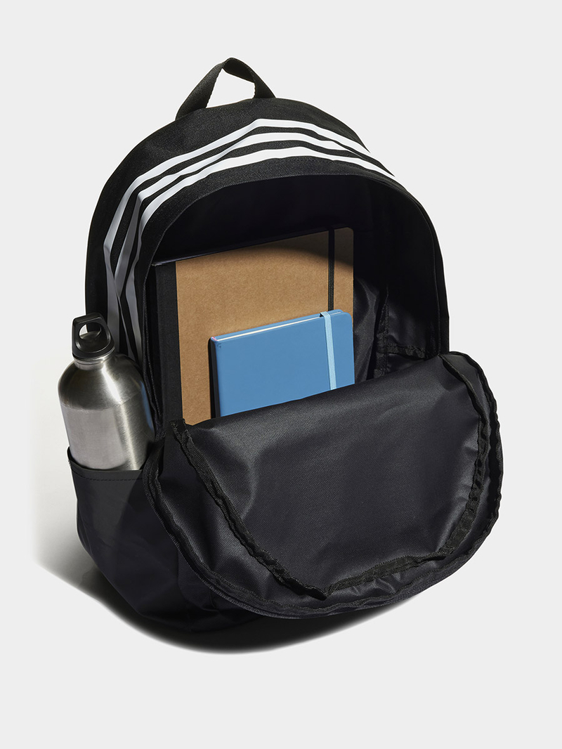 Buy Youth Unisex Classic 3-Stripes Backpack Black For Kids