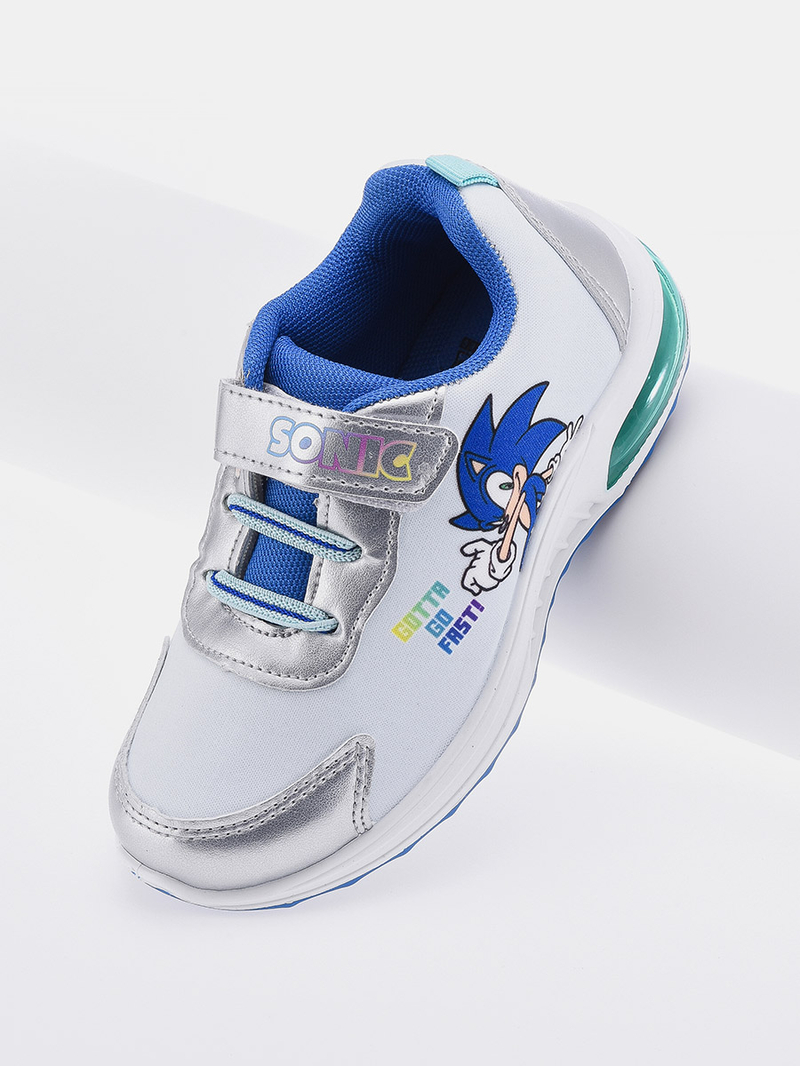 Buy Sonic The Hedgehog Light-Up Shoes Blue For Kids | Styli UAE