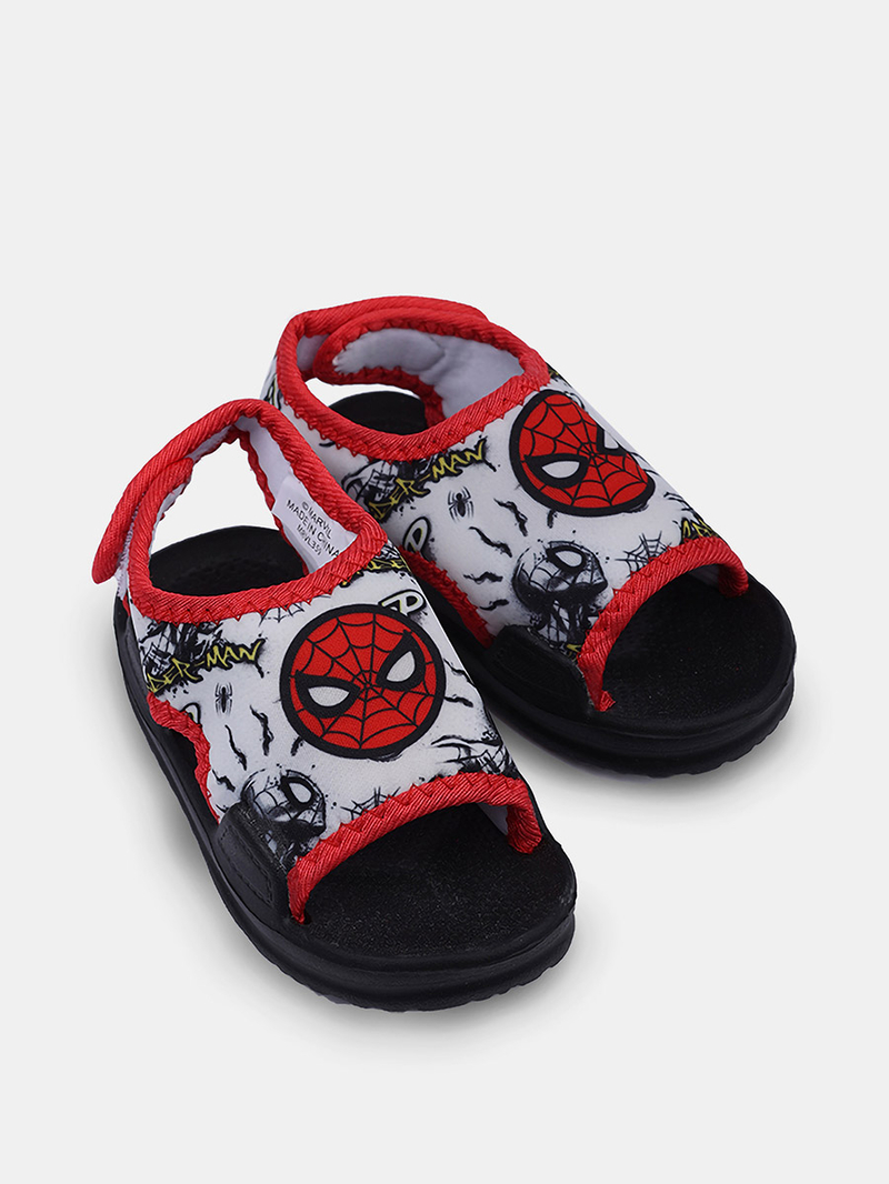 Marvel Spider Man Sandals with Velcro Strap For Kids at
