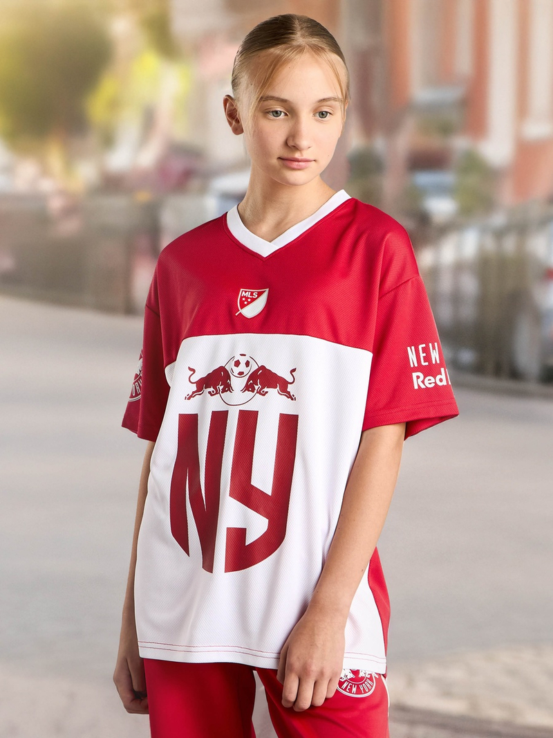 Buy Red Bull New York Logo Print Colourblock Oversize T