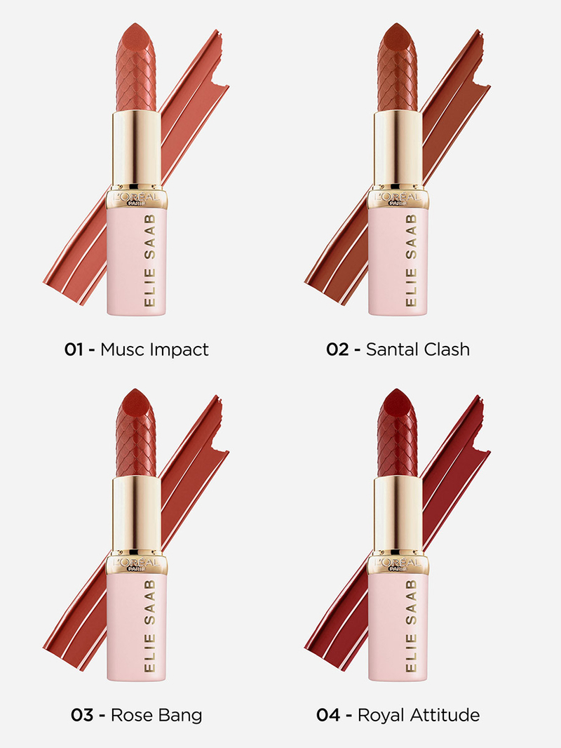 Buy X Elie Saab Le Lipstick - 02 Santal Clash Brown For