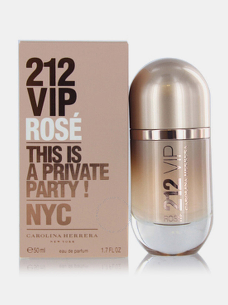 212 VIP Rose Eau De Parfum, 50ml For Beauty at Saudi Styli