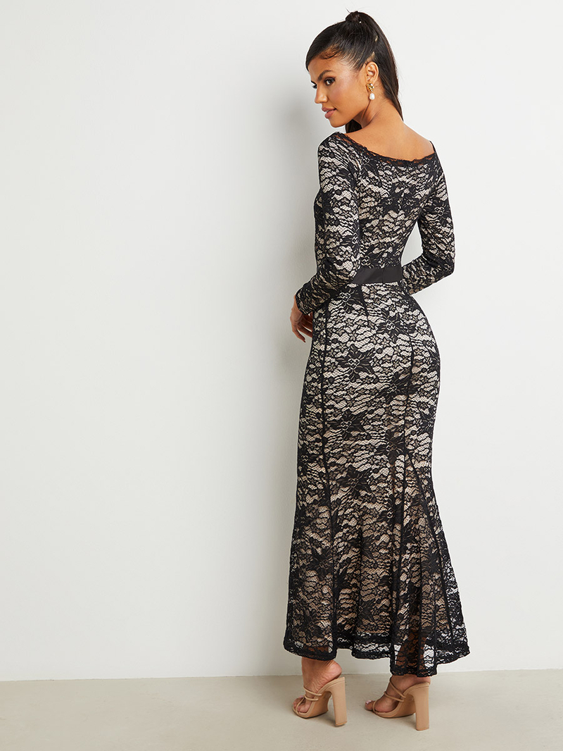 ワンピース 25ss PROVOKE stretch lace cami-dress stretch lace cami dress | PROVOKE design boutique