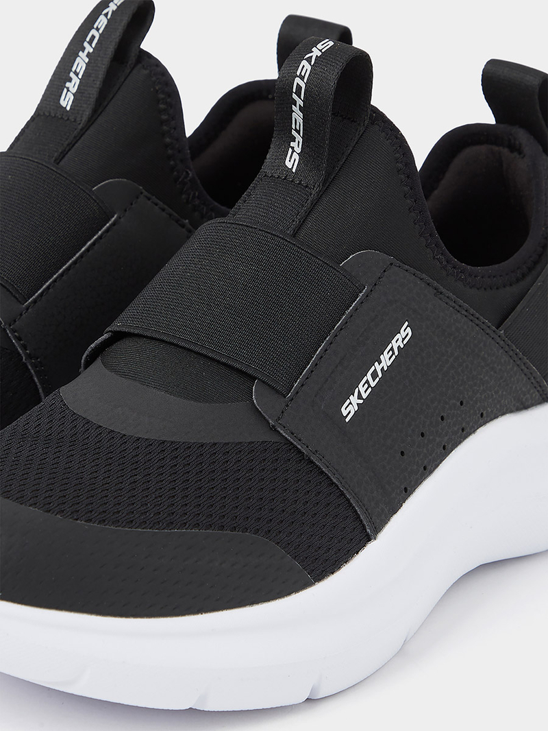 未使用☆ スケッチャーズ Air-Cooled MEMORY FOAM 22.5 スケッチャーズ SKECHERS Mesh Lace-Up W/ Air-Cooled Memory