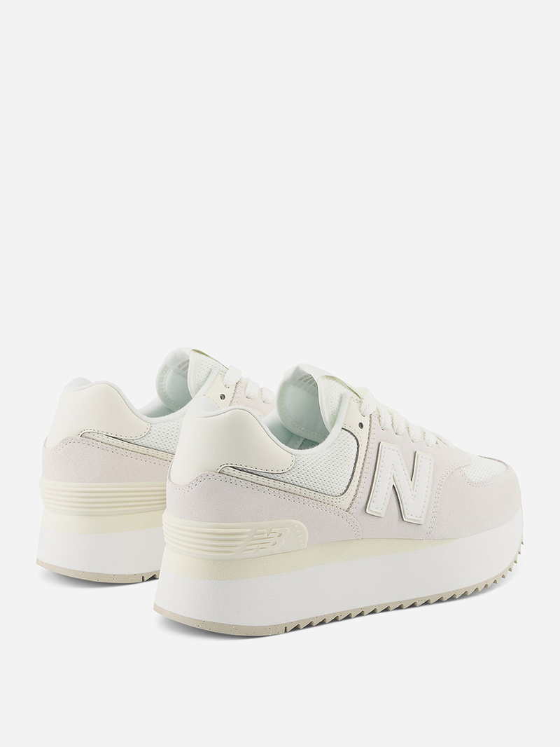 Buy 574+ Platform Sneakers Off White For Women | Styli Saudi