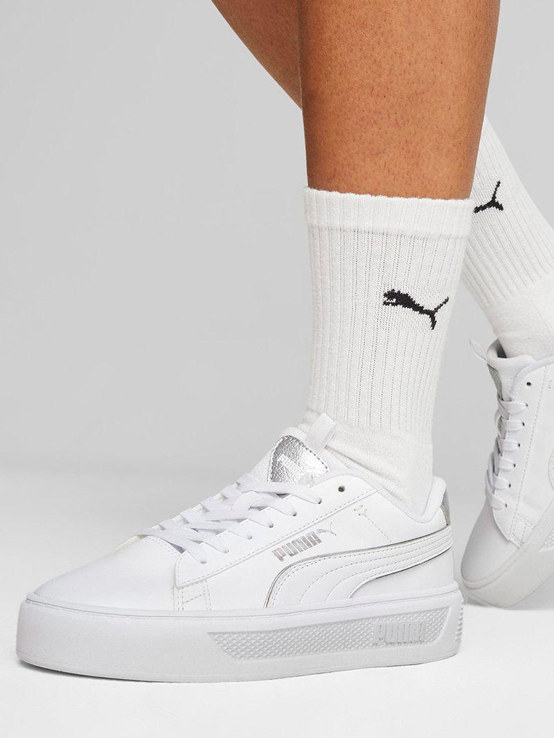 Buy Smash Platform V3 Pop Up Metallics Sneakers White For