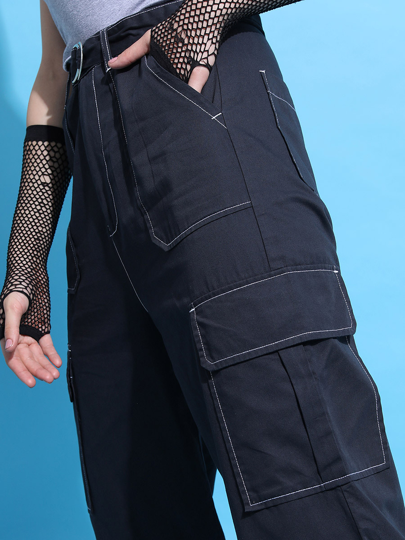 【AAKE】[UNISEX] ROY STITCH CARGO PT EPTM: Collab Cargo Flare – 85 86 eightyfiveightysix