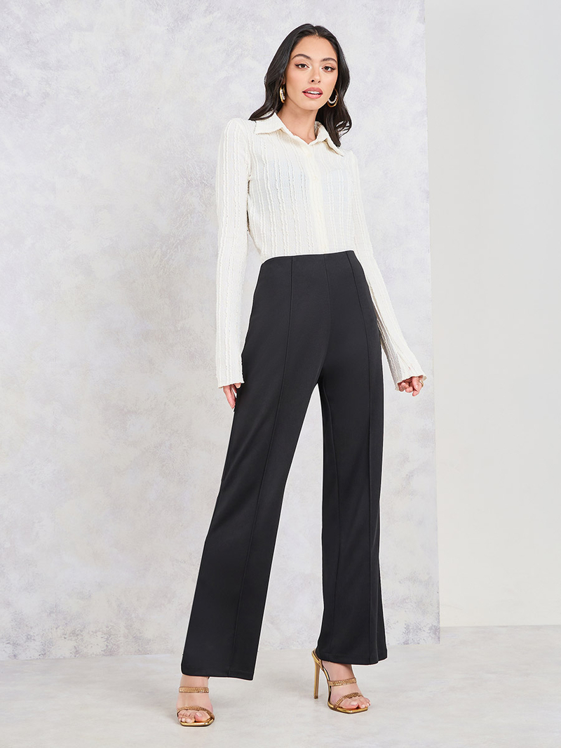 【PORTERNA】Tay pintuck trousers Stina Trousers W