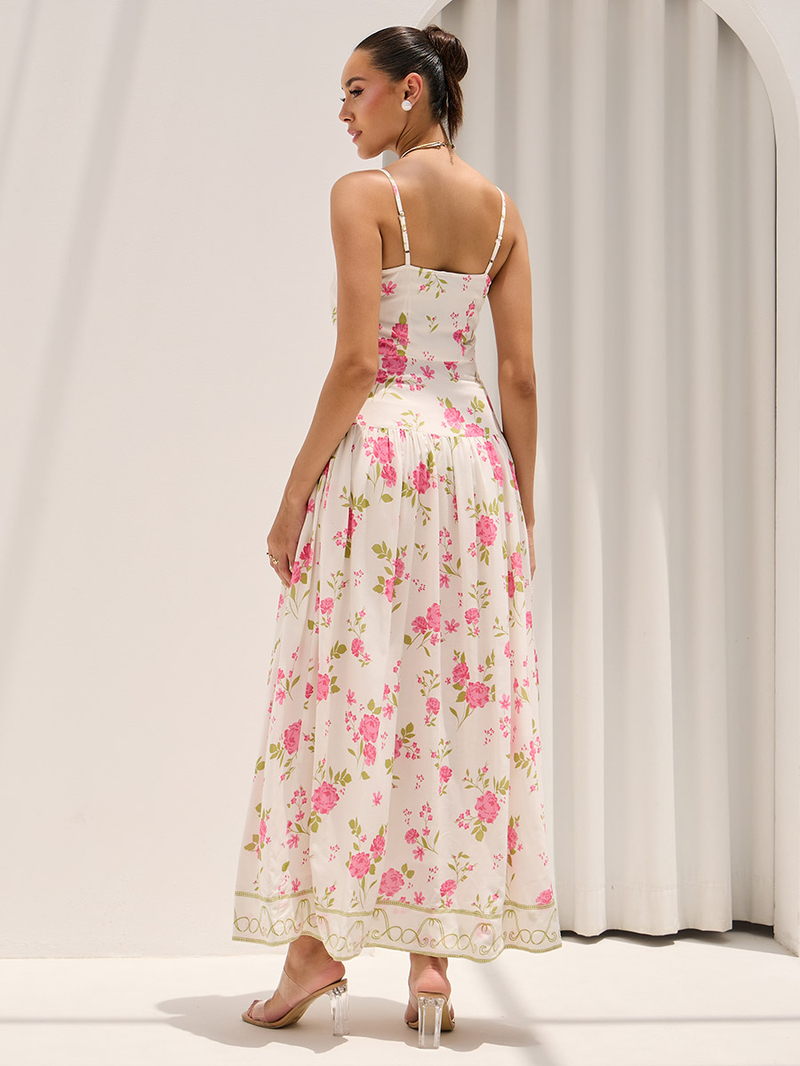 VIP【送料関税込】OBIDI FLOWER PRINT SILK DRESS Kenny-flowers-womens-