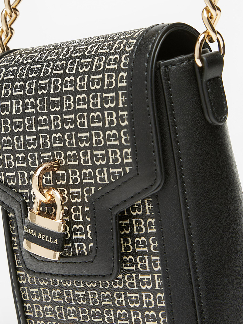 ZIMMERMANN 4542DSS252BLUBQFLO 関税送料込 Buy Monogram Print Crossbody Bag with Chain Strap and Button