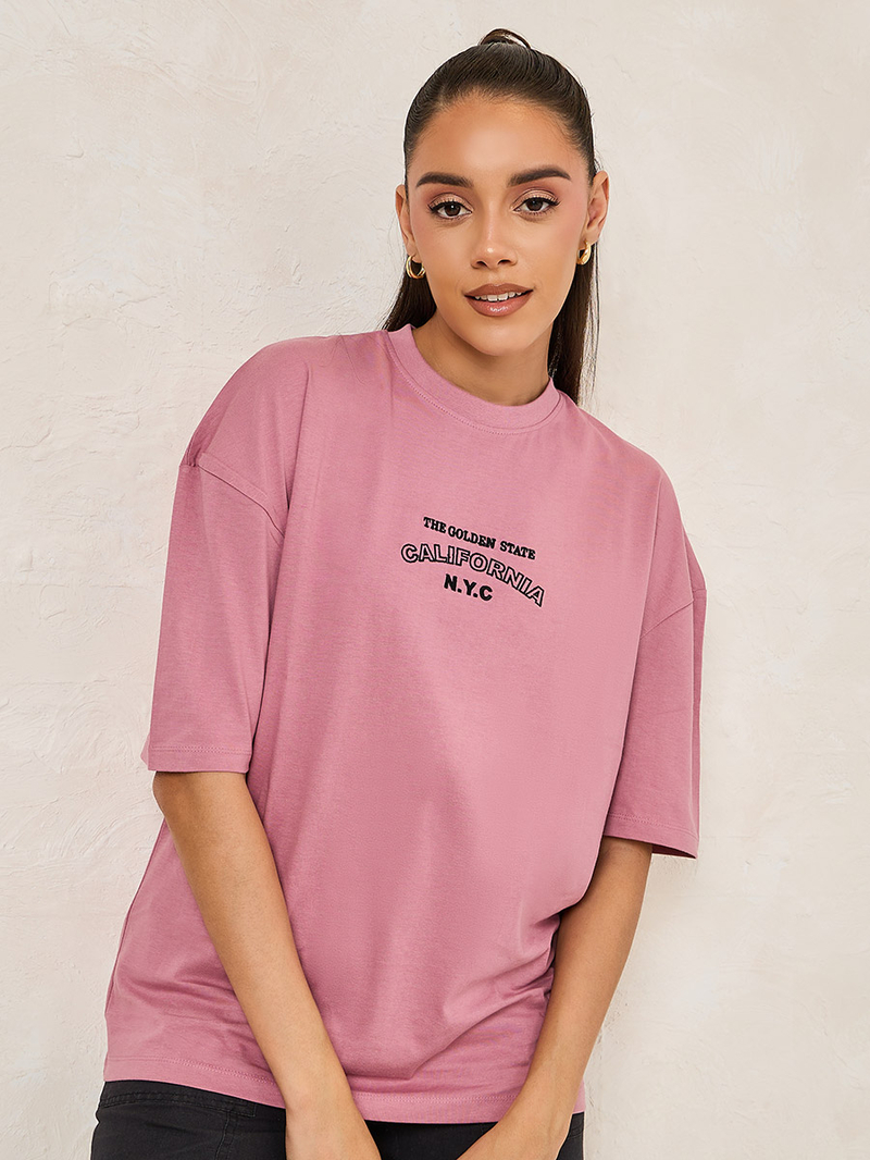 売れ筋商品|||シティーシック カットソー トップス レディース Plus Size Oversized Angels Tee Cloud kings canyon Buy Oversized Embroidered California NYC Longline T-Shirt