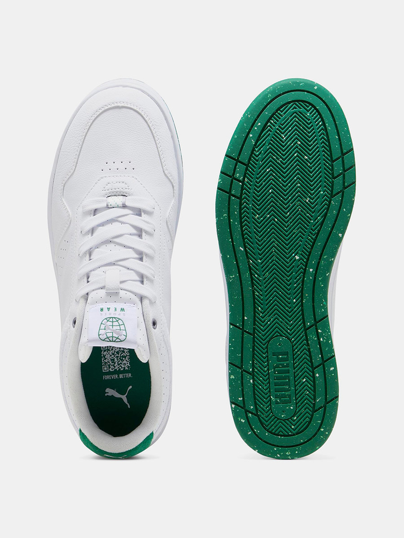 ☆送料無料☆ PUMA COURT CLASSIC CLEAN ☆ Puma Court Classic Clean trainers White | Dressinn
