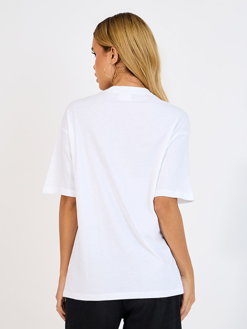 Buy Tohru Honda Graphic Puff Print Oversized T-Shirt White