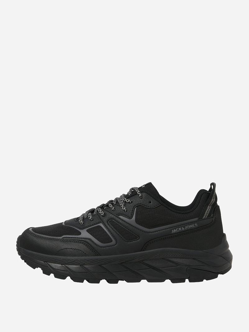 Buy Edge Ware Lace-Up Sneakers Black For Men | Styli Saudi