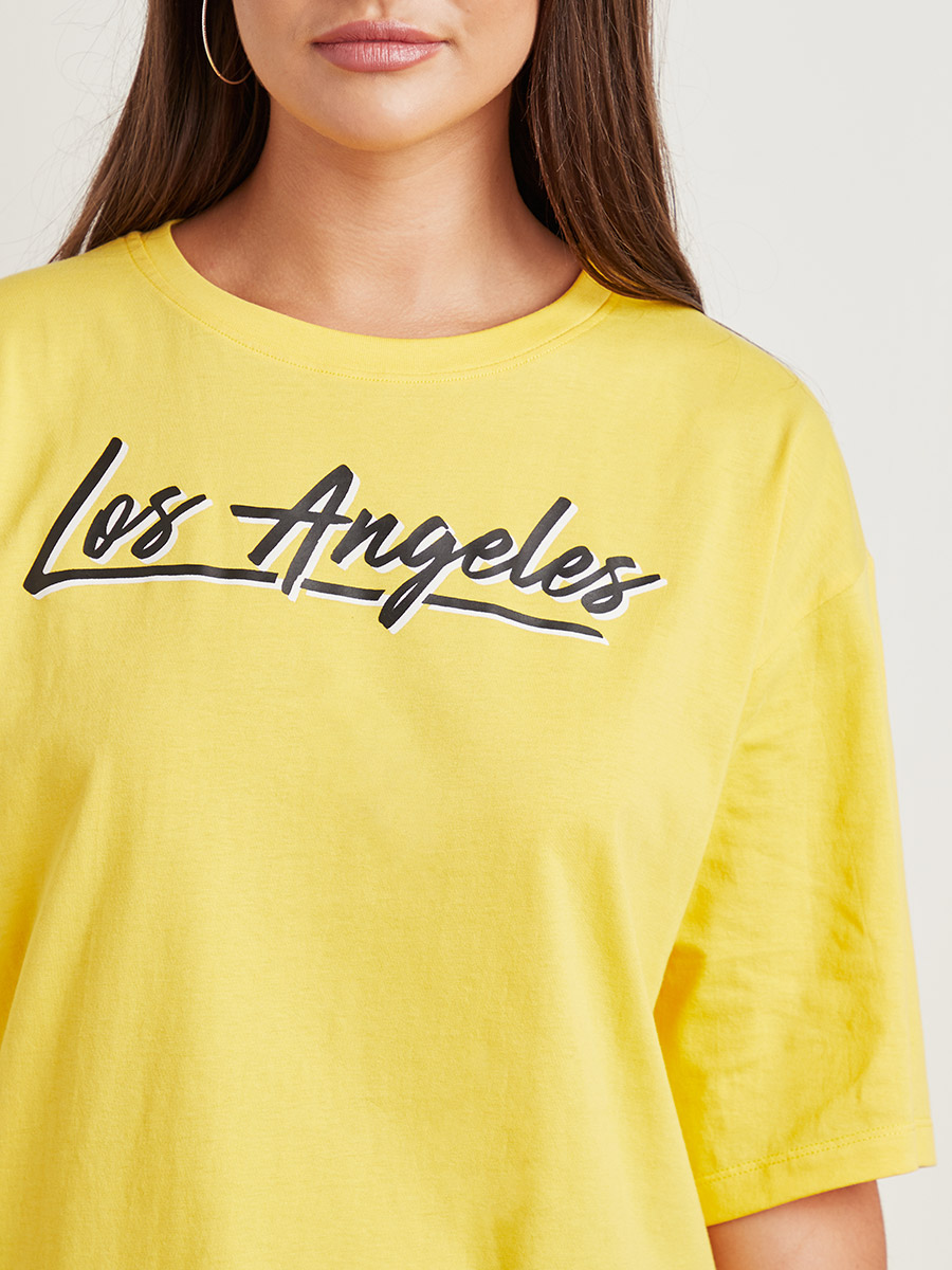 Tshirt Oversize Los Angeles, Los Angeles Shirt Women