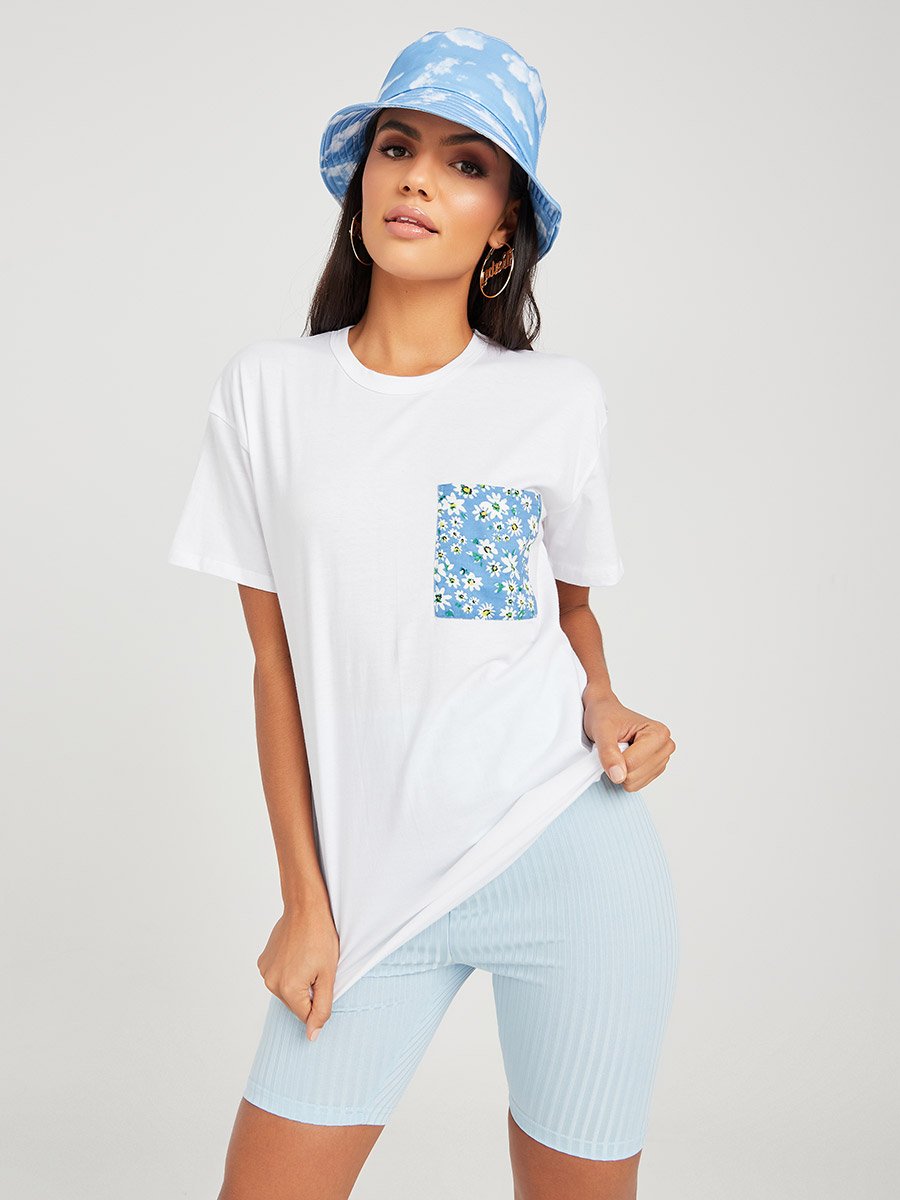 Cotton Printed Baggi T Shirt Printing, Round Neck at Rs 225/piece