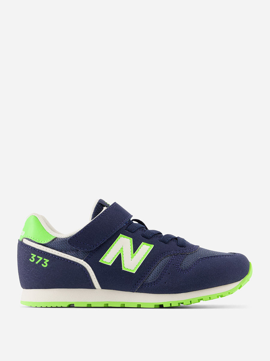 Buy 373 Shoes with Hook and Loop Navy Blue For Kids | Styli Kuwait