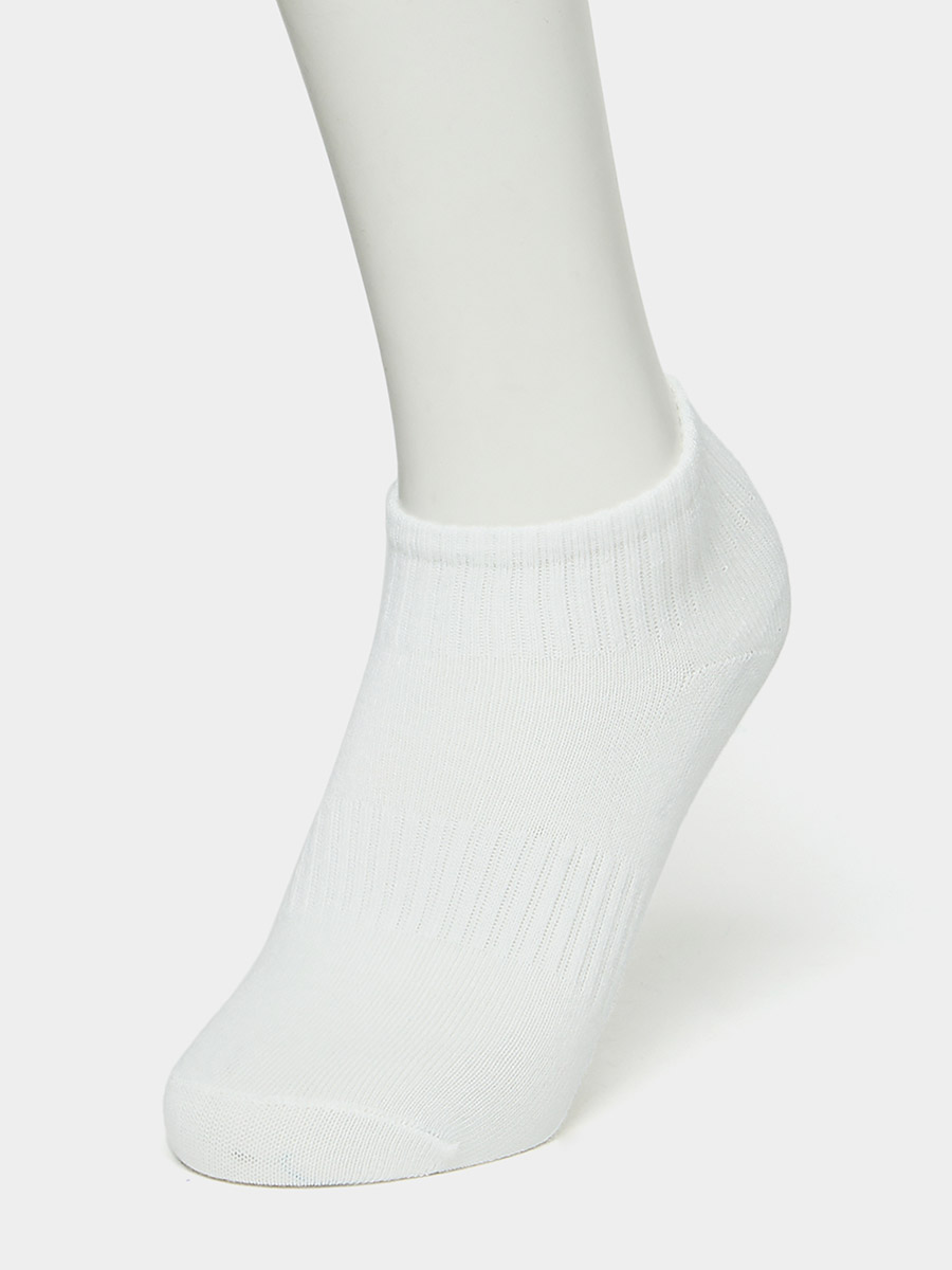 Solid Ankle-Length Socks