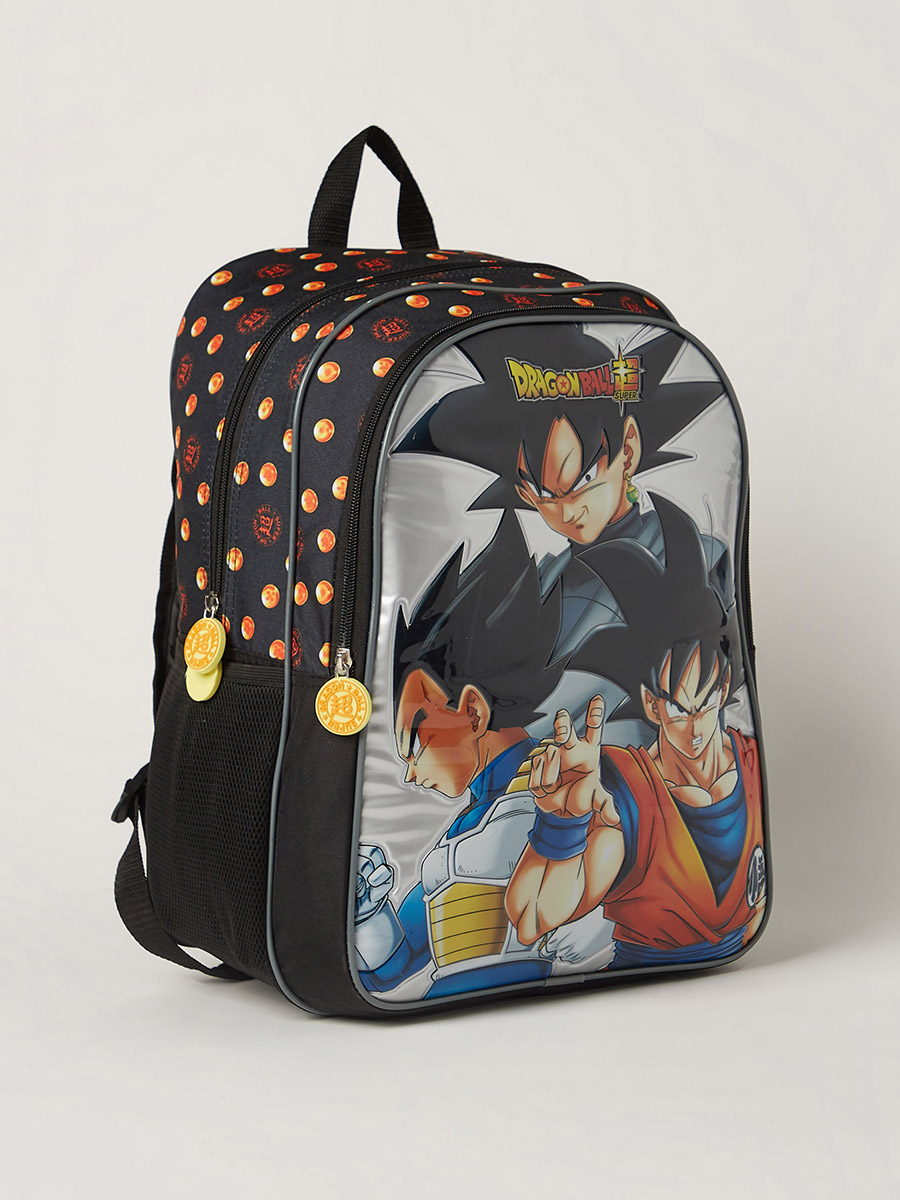 Set of 5- Dragon Ball Z Print Backpack Set, 16 Inches