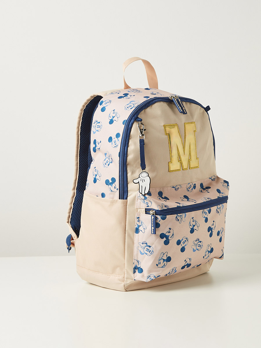 Minnie Mouse Print Backpack, 18 Inches