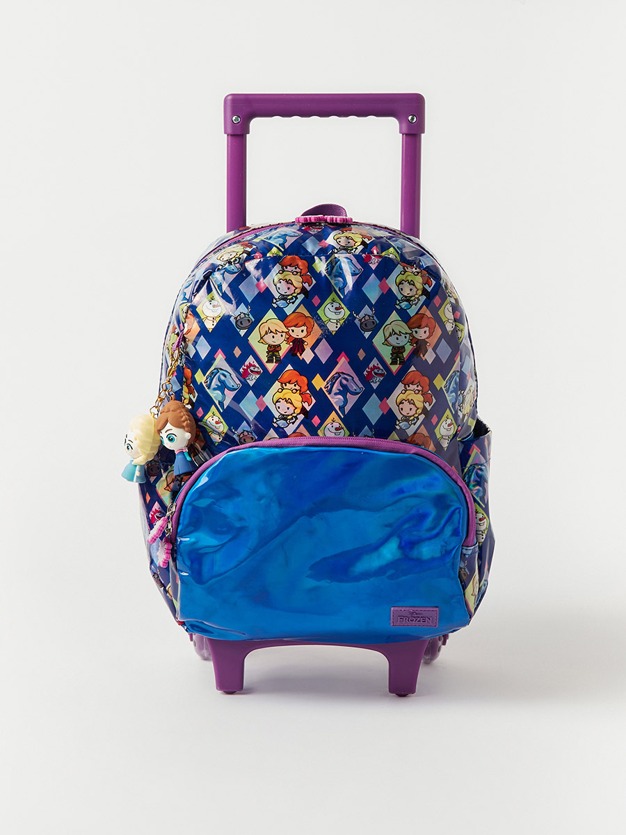 Buy Karston Disney Hard Luggage Trolley Bag |Frozen 3 Trolley Bag  |Polycarbonate Trolley Bag |Set of 2 |22 & 18 inch Trolley Bag |Suitcase Bag  |Travel Bag |Vacation Bag |360 Degree 8