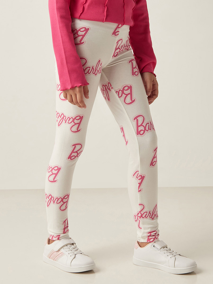 All Over Barbie Print Leggings