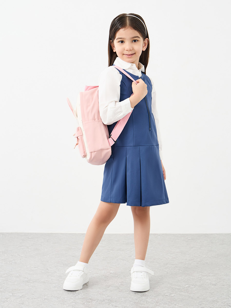 topshop pleated pinafore dress Topshop + Pleated Pinafore Dress