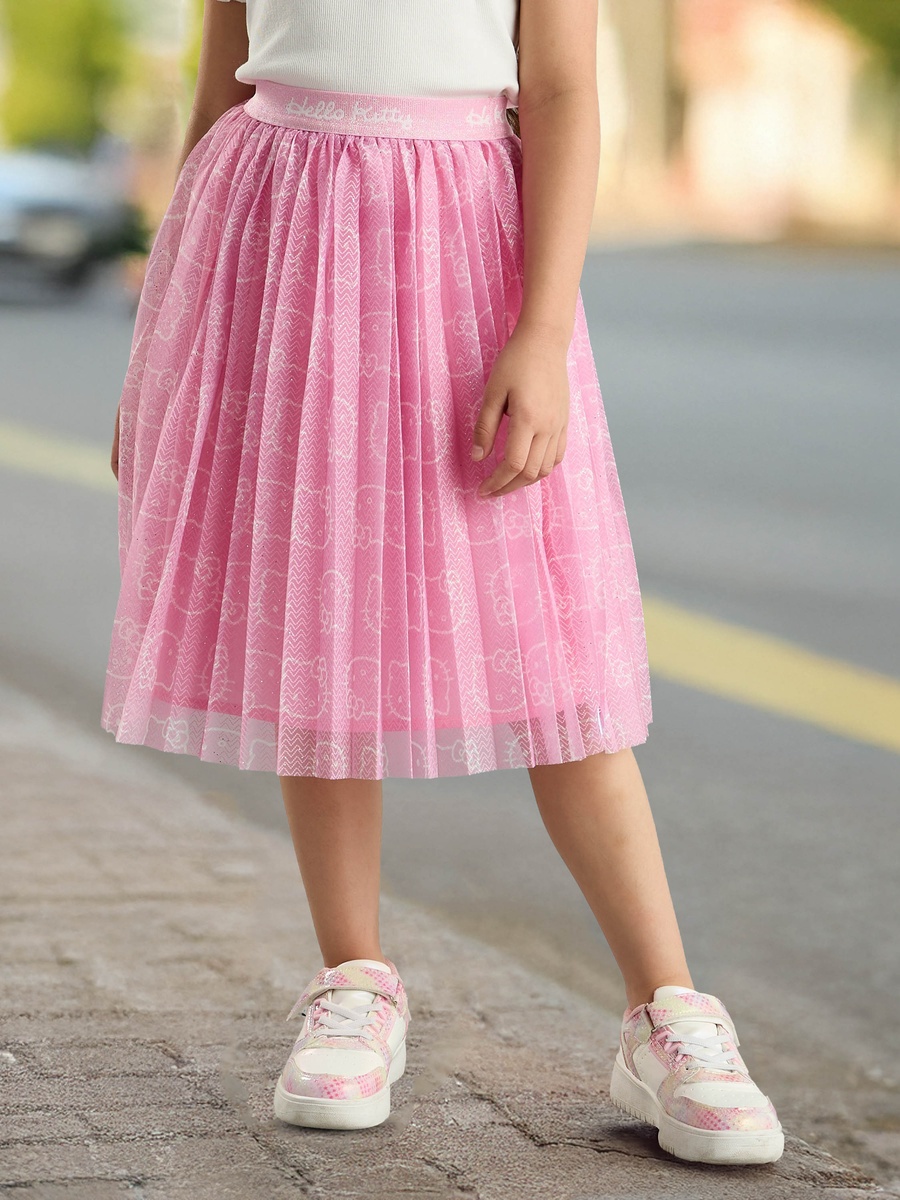 スカート PINK AND YELLOW COTTON SKIRT The Fousta Skirt in Cotton Poplin – Suzie Kondi