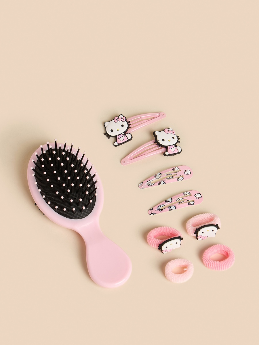 Hello Kitty 9-Piece Hair Accessory Set with Backpack For Default ...