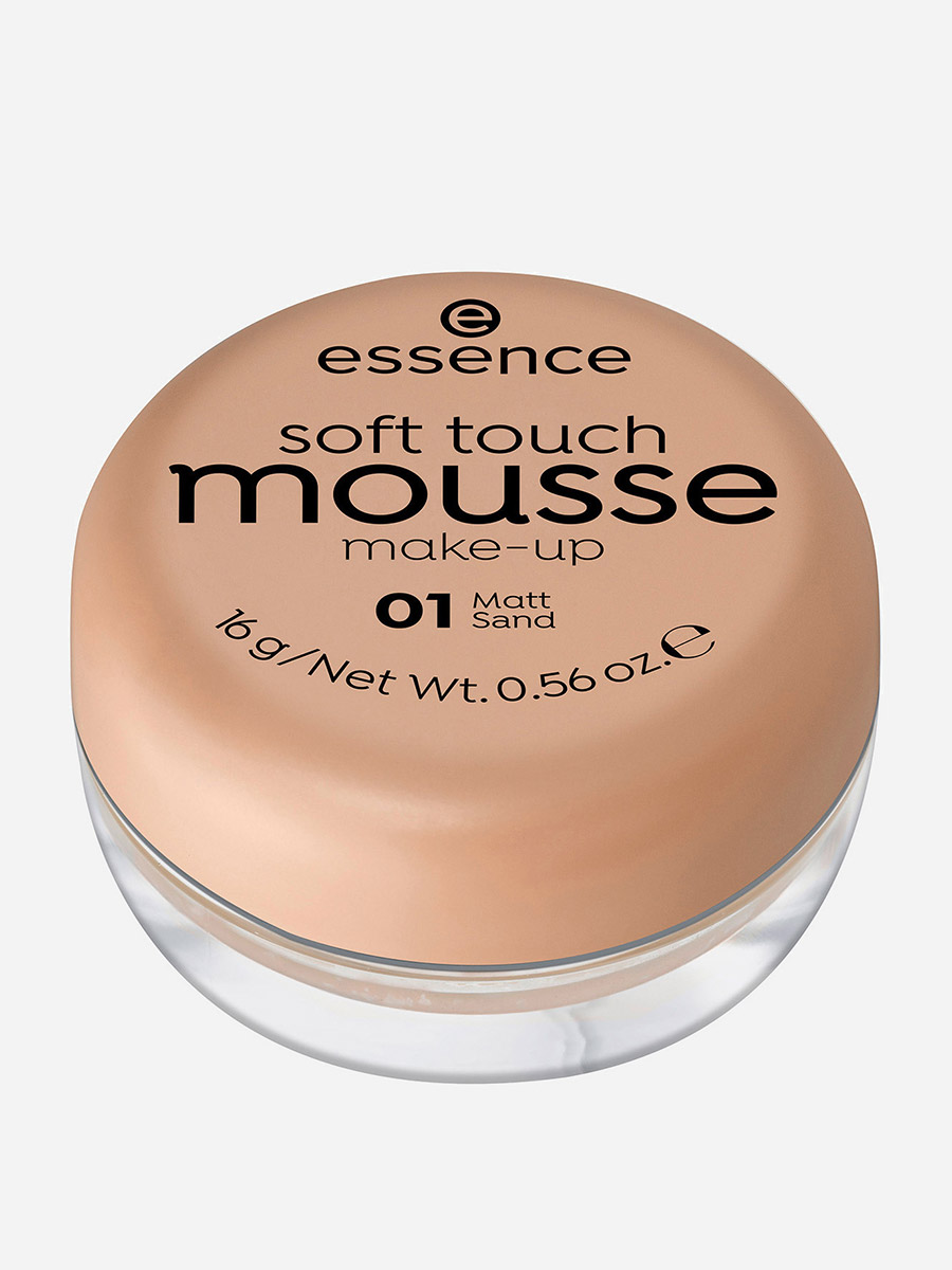 Soft Touch Mousse Make Up Foundation 01 Matt Sand 16g Styli