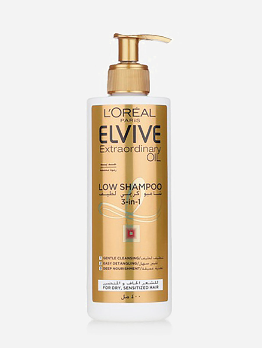 Undertrykke Underholde bibliotekar Elvive 3-In-1 Extraordinary Oil Low Nourishing Shampoo 400ml