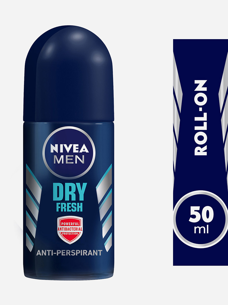 Dry Fresh Antiperspirant Antibacterial Protection Roll On, 50ml