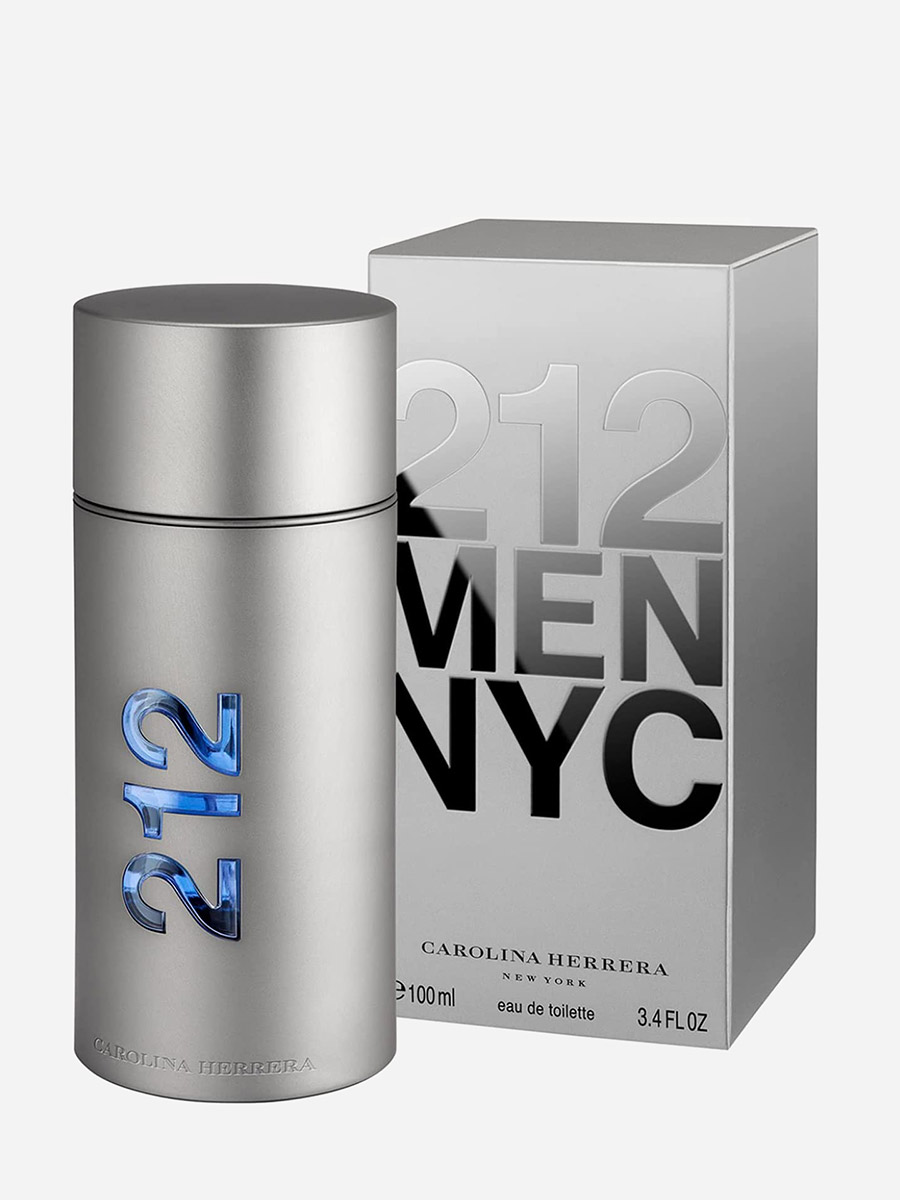 212 NYC 香水 100ml CAROLINA HERRERA Carolina Herrera 212 Men NYC Eau de Toilette for Men 3.4 fl