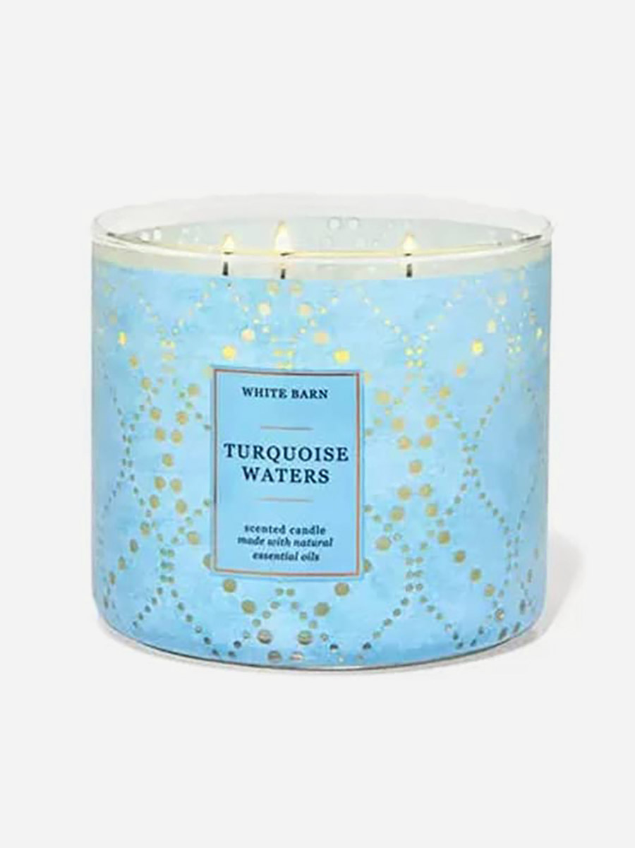 bath and body works turquoise waters candle