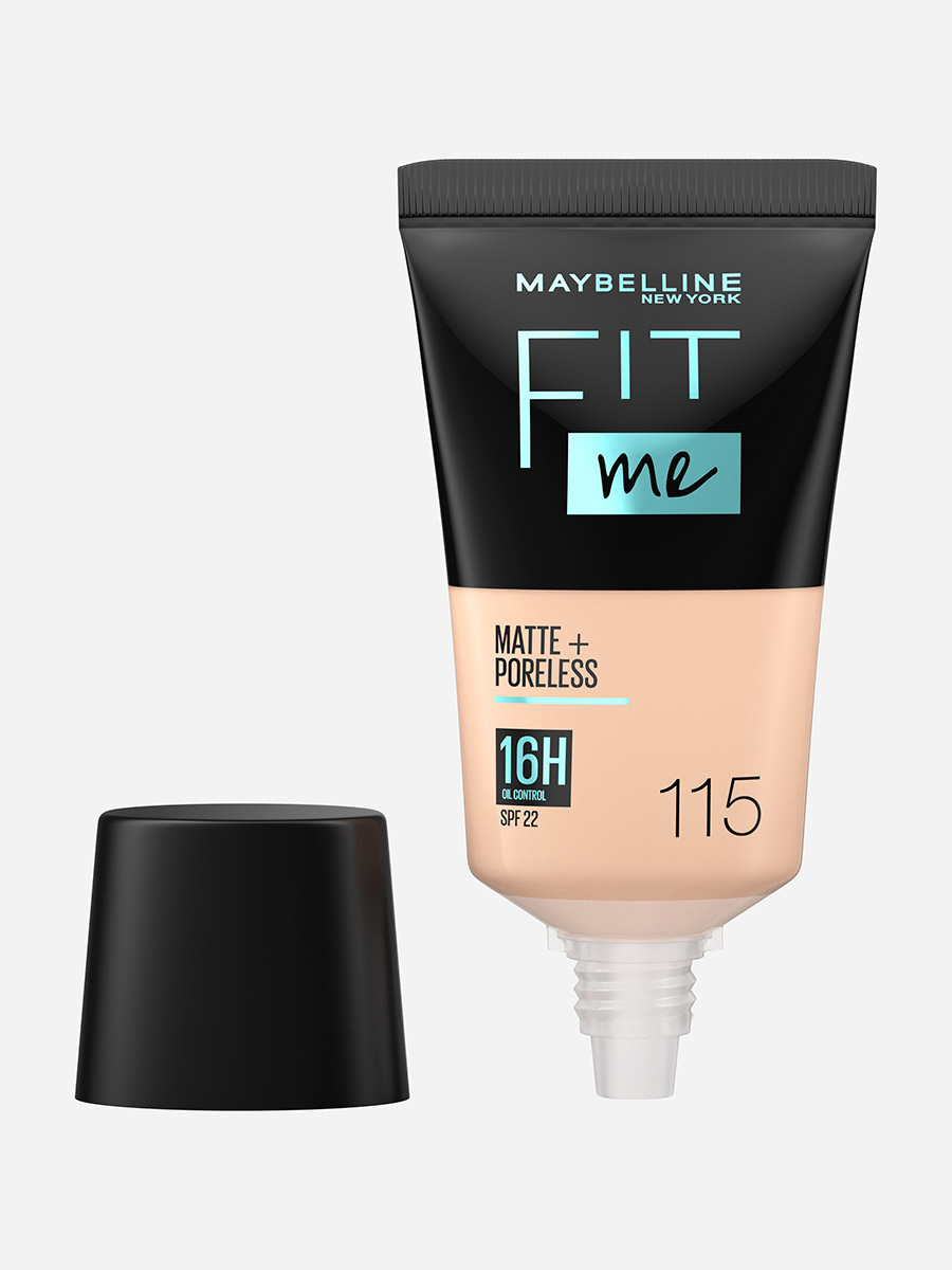 Fit Me Matte and Poreless 16H Oil Control with SPF 22- 115