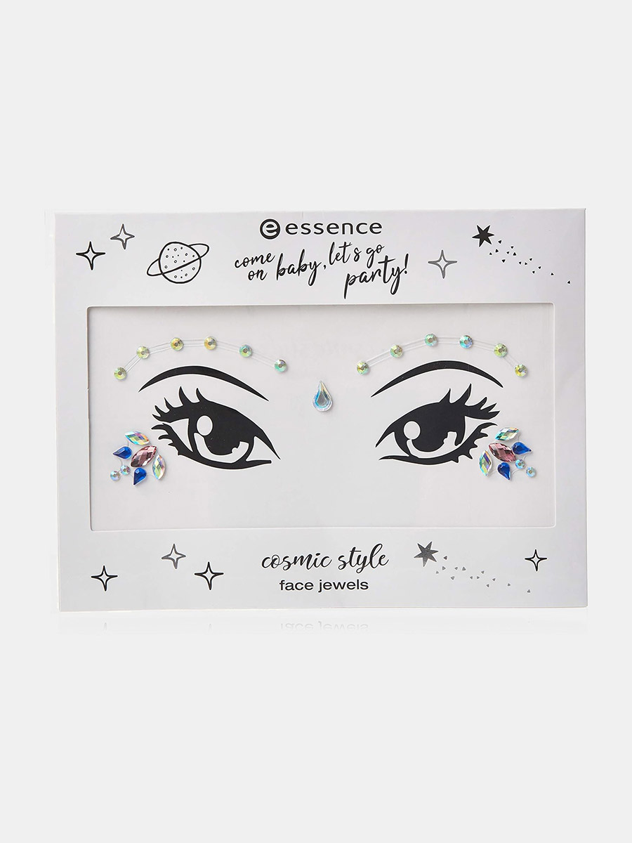 Buy Come On Baby Let s Go Party Cosmic Style Face Jewels For Beauty Styli Saudi