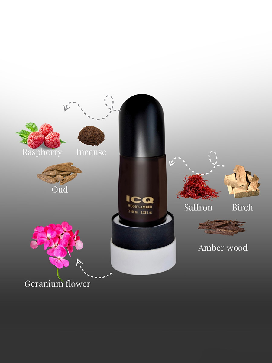 Buy ICQ Woody-Amber Eau De Parfum, 100ml For Beauty | Styli UAE