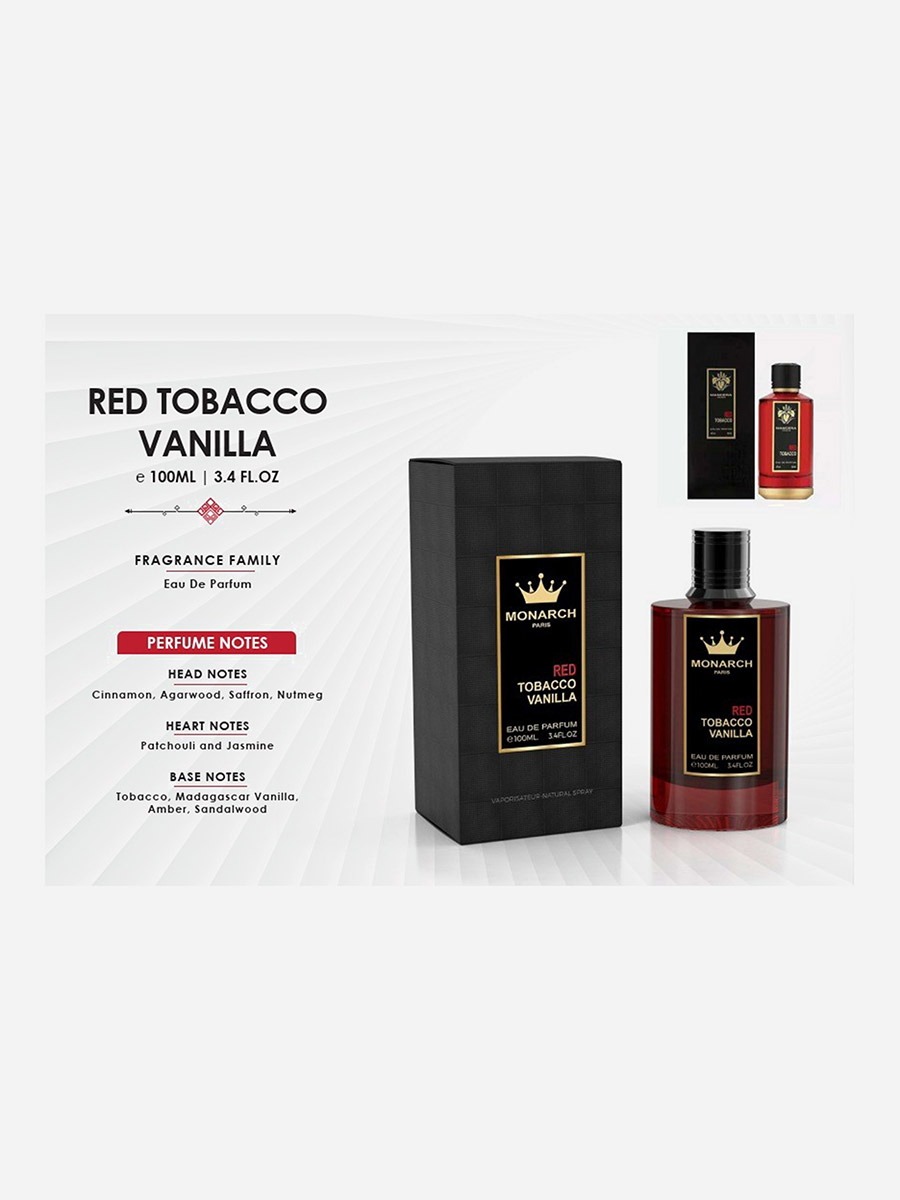 Intense Red Perfume With Tobacco Notes Mancera Red Tobacco Eau De