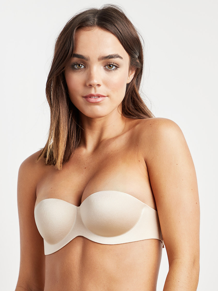 Calvin Klein Women's Perfectly Fit Strapless Convertible Push-Up Bra